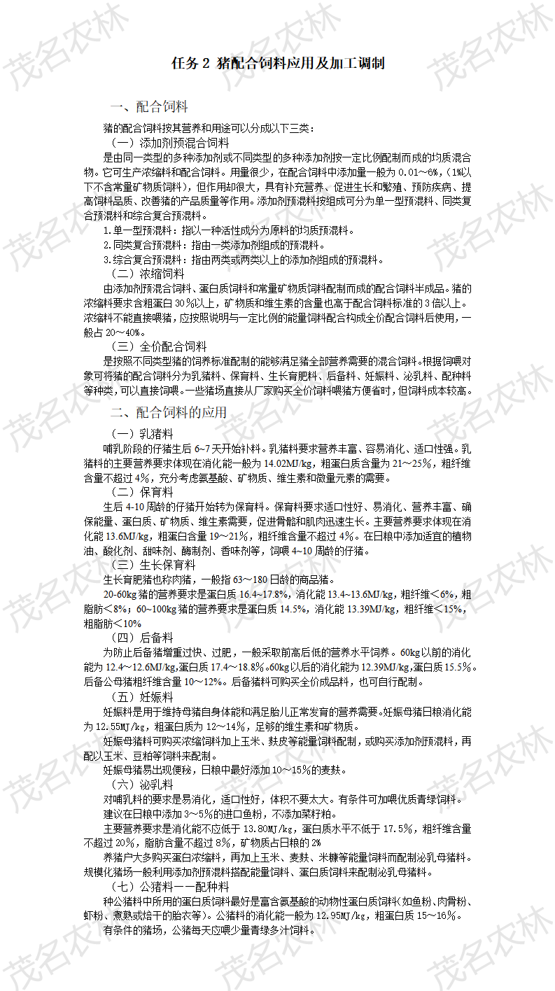 任务2 猪配合饲料应用及加工调制.png